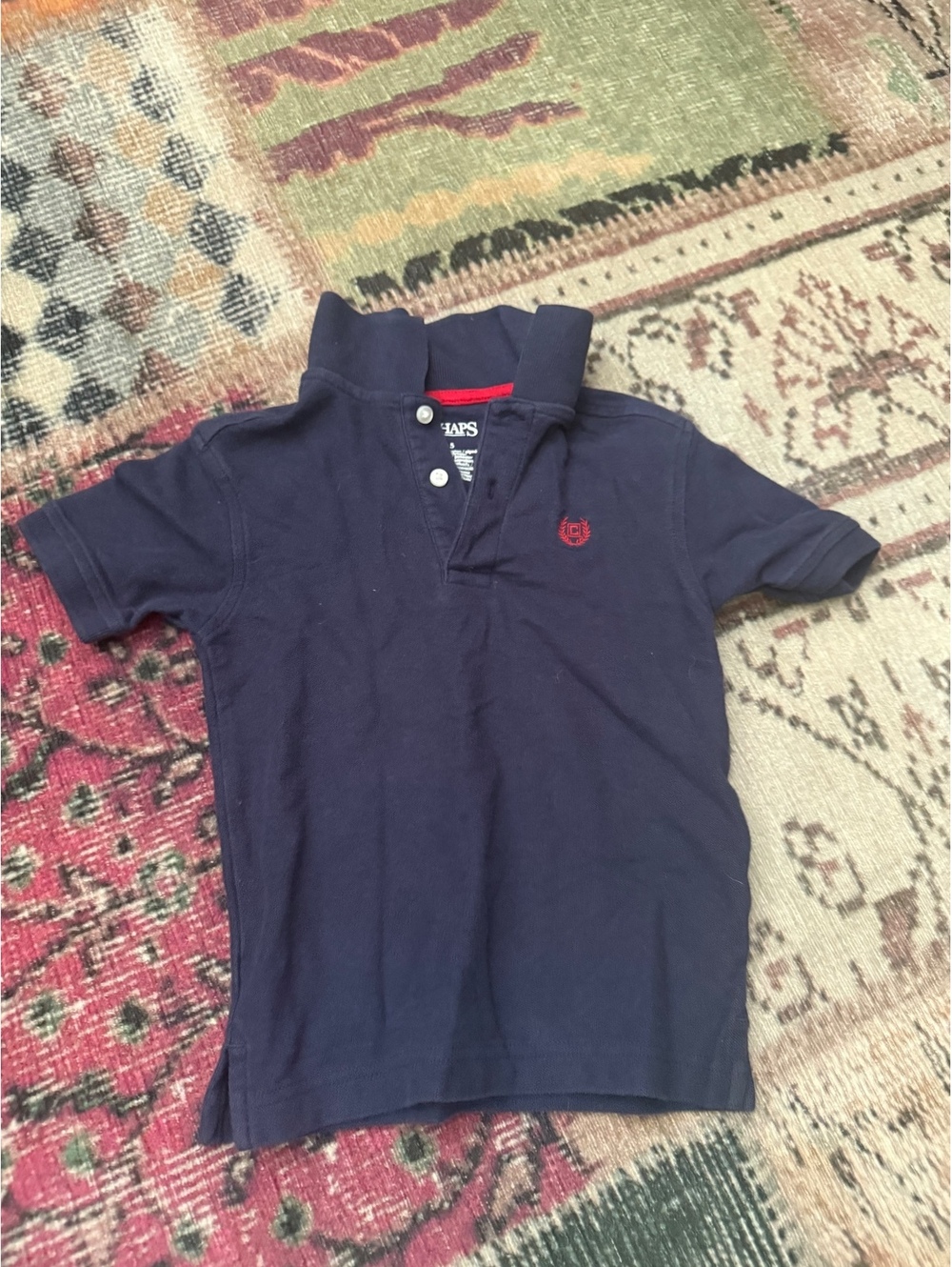 CHAPS boys size 5 polo kids preppy gift family picture day
